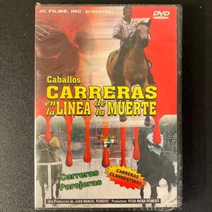 Caballos Carreras en la Linea de la Muerte (DVD, 2003, Spanish) New Sealed
